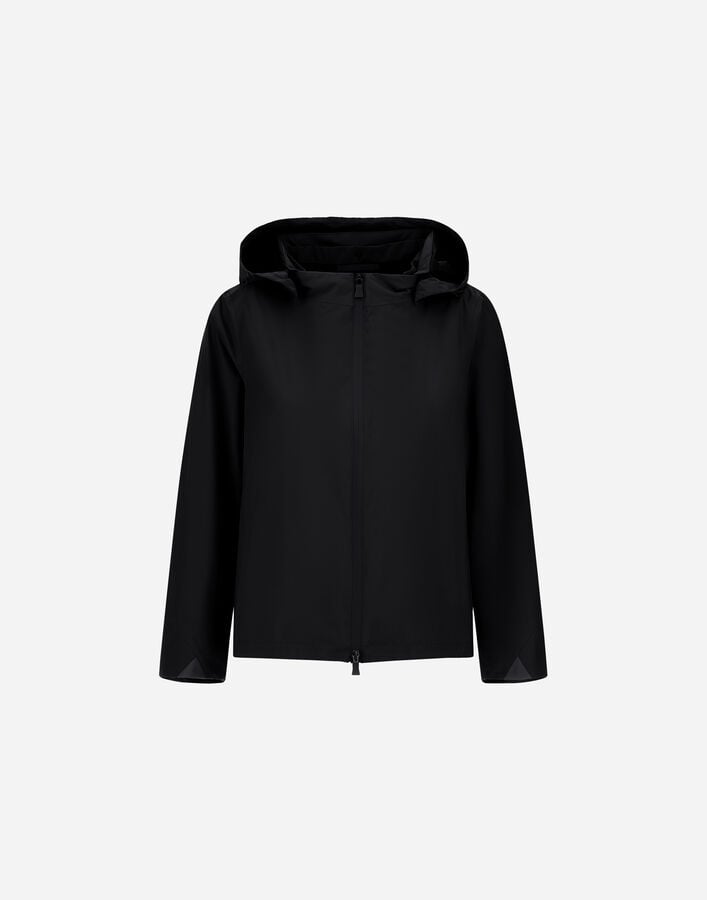 Herno CAPE IN 2 LAYERS WINDSTOPPER Black GI000367D128369300