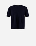 Herno T-SHIRT IN SILKY WOOL Dark Blue MG000135U702069290