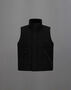 Herno LAMINAR CRINKLE METALLIC GILET Black PI00378UL128399300