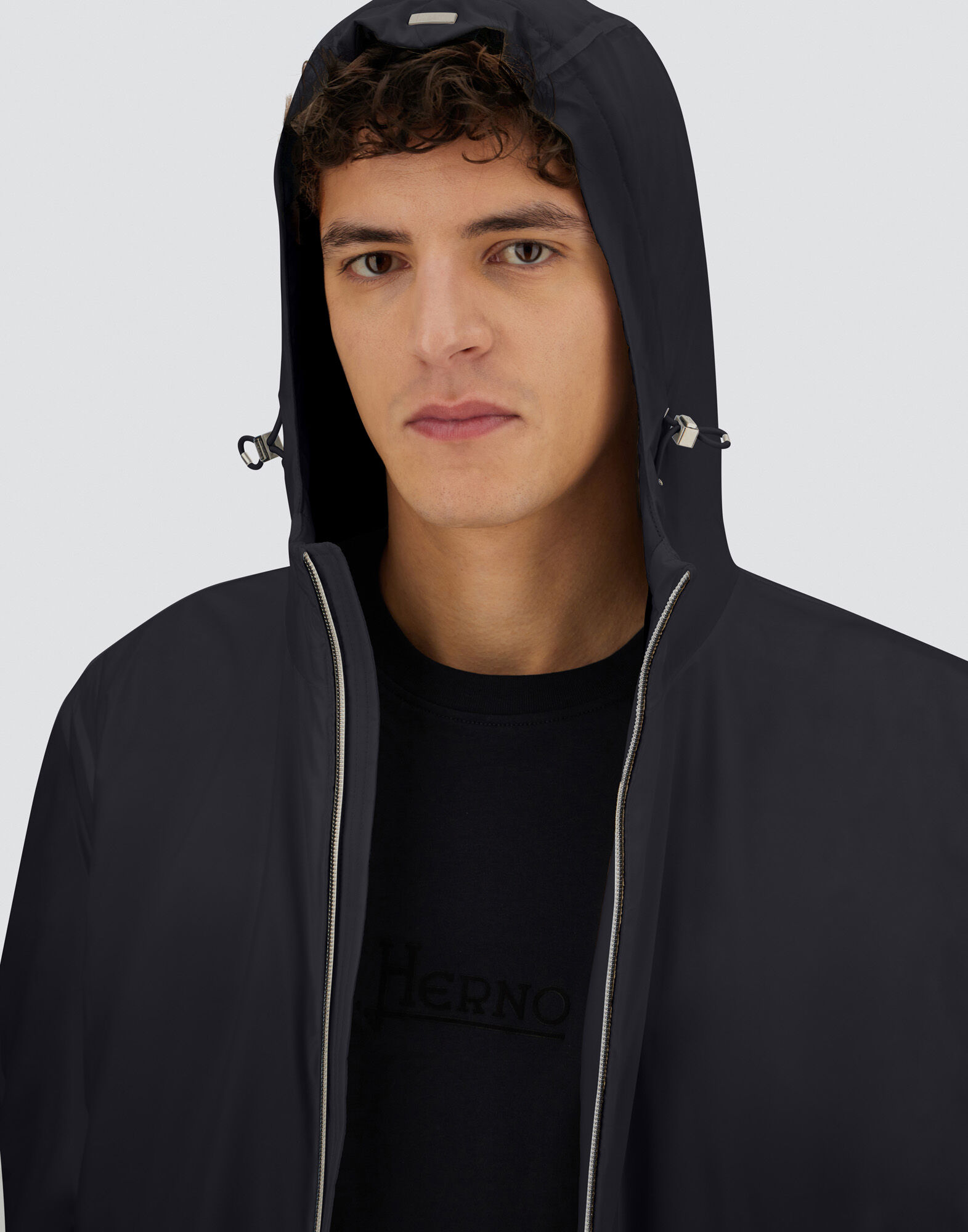 RESORT TRAVEL NYLON PONENTE JACKET in Dark Blue for Men | Herno®