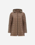 Herno A-SHAPE JACKET IN NYLON ULTRALIGHT AND TECHNO TAFFETA Dove Grey PI001874D12017Z2600