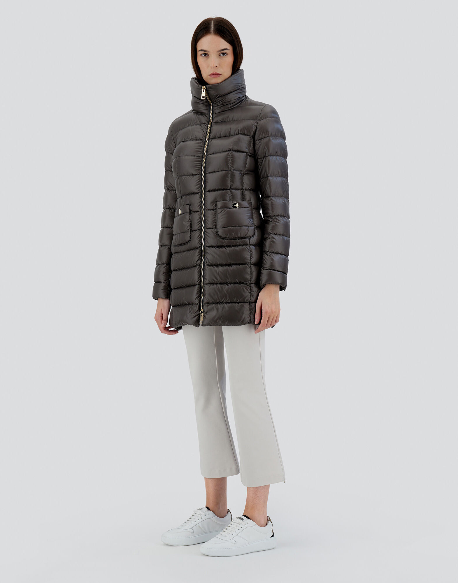 Herno grey jacket outlet
