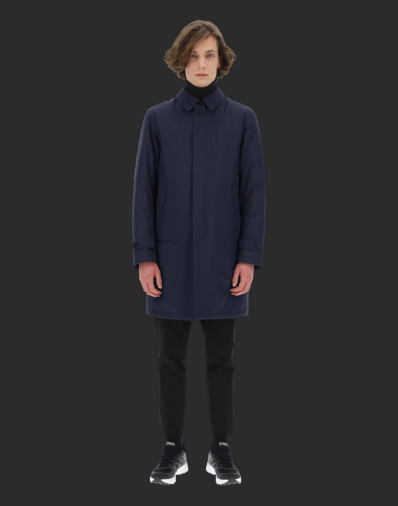 Herno deals laminar raincoat