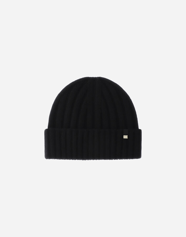 Herno CASHMERE BEANIE Black BER00055D710549300