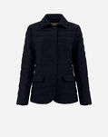 Herno BLAZER IN NEW LINEN Blue/White PI001469D171059210