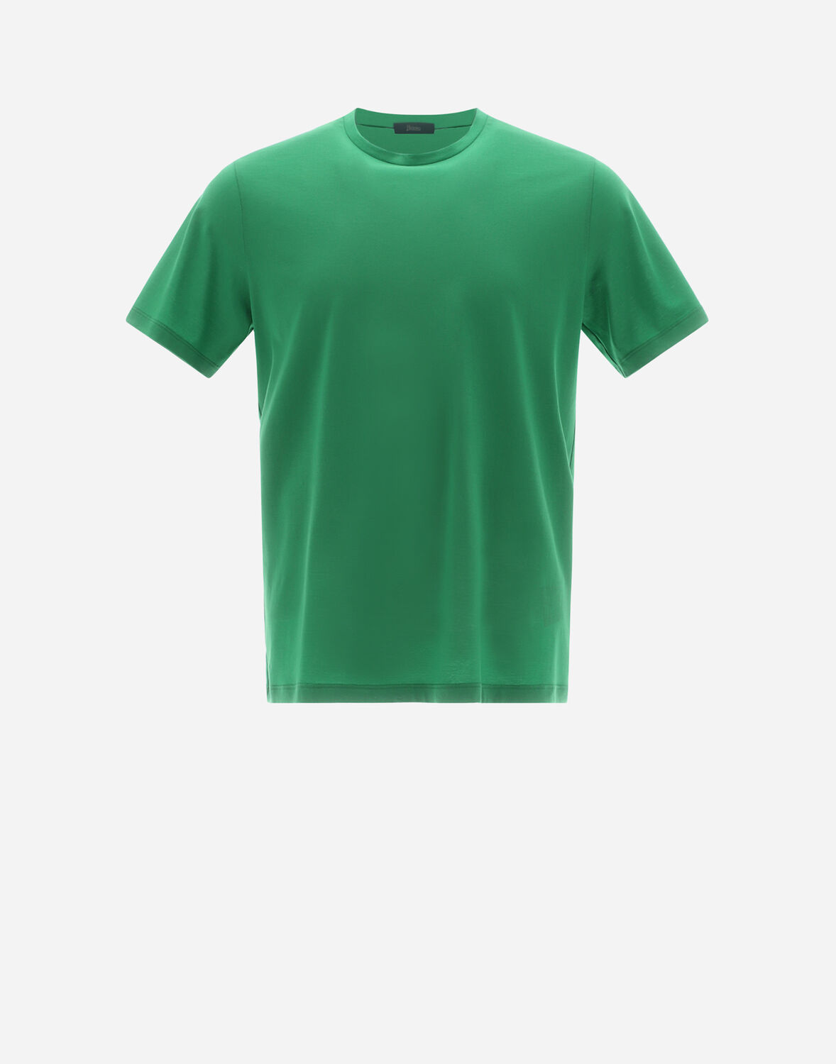 Herno T-shirt In Crepe Jersey - Male Men Knitwear Green 44