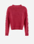 Herno SWEATER IN COMFY ETERNITY CASHMERE Love Pink MG000116D711124250