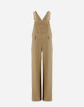 Herno EMBROIDERED DELON DUNGAREES Sand TT000003D132182000