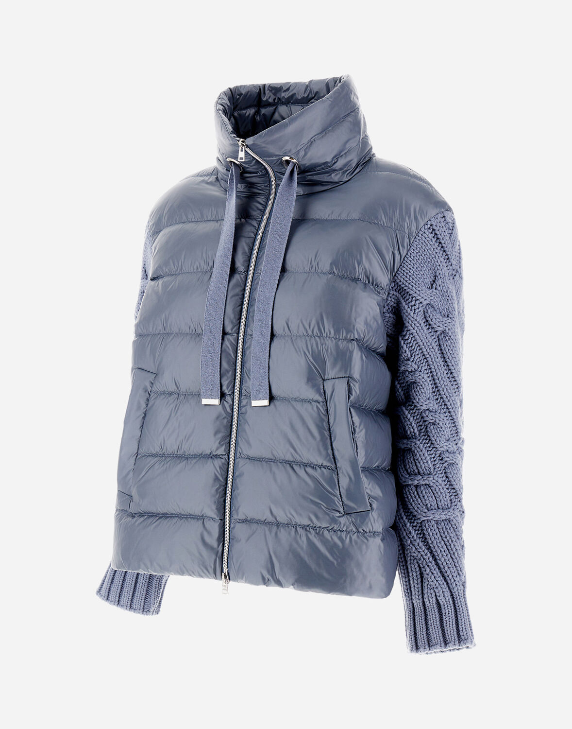 Herno ナイロン ウルトラライト＆インフィニティ ブレード Resort ケープ In Light Blue