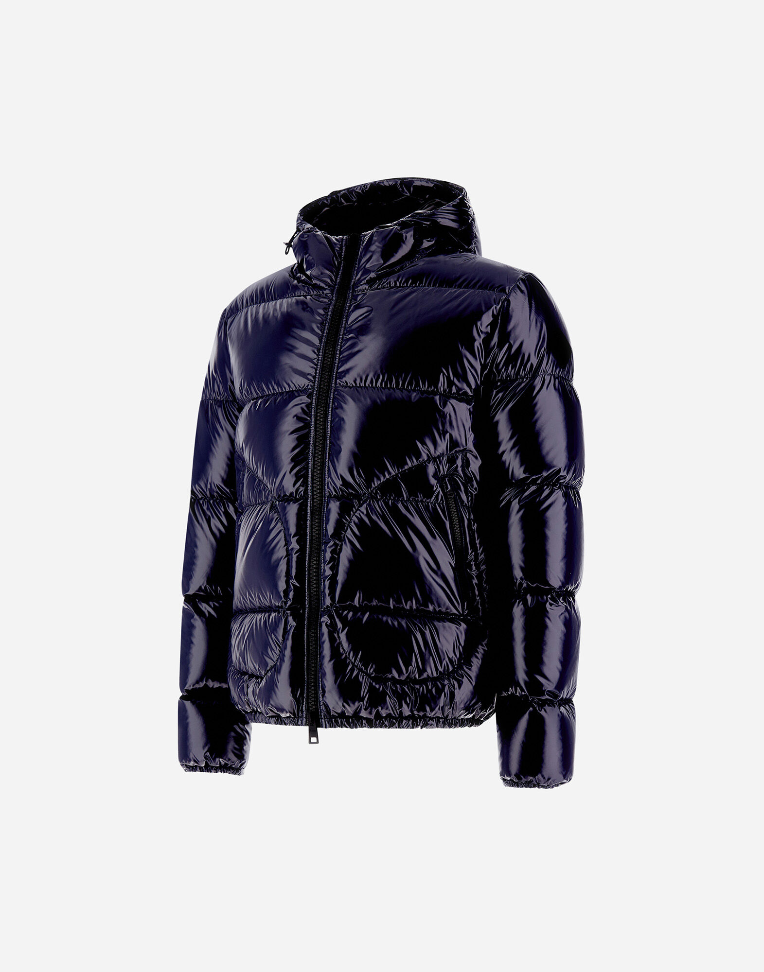 BOMBER JACKET IN GLOSS in New Blue for Men | Herno®