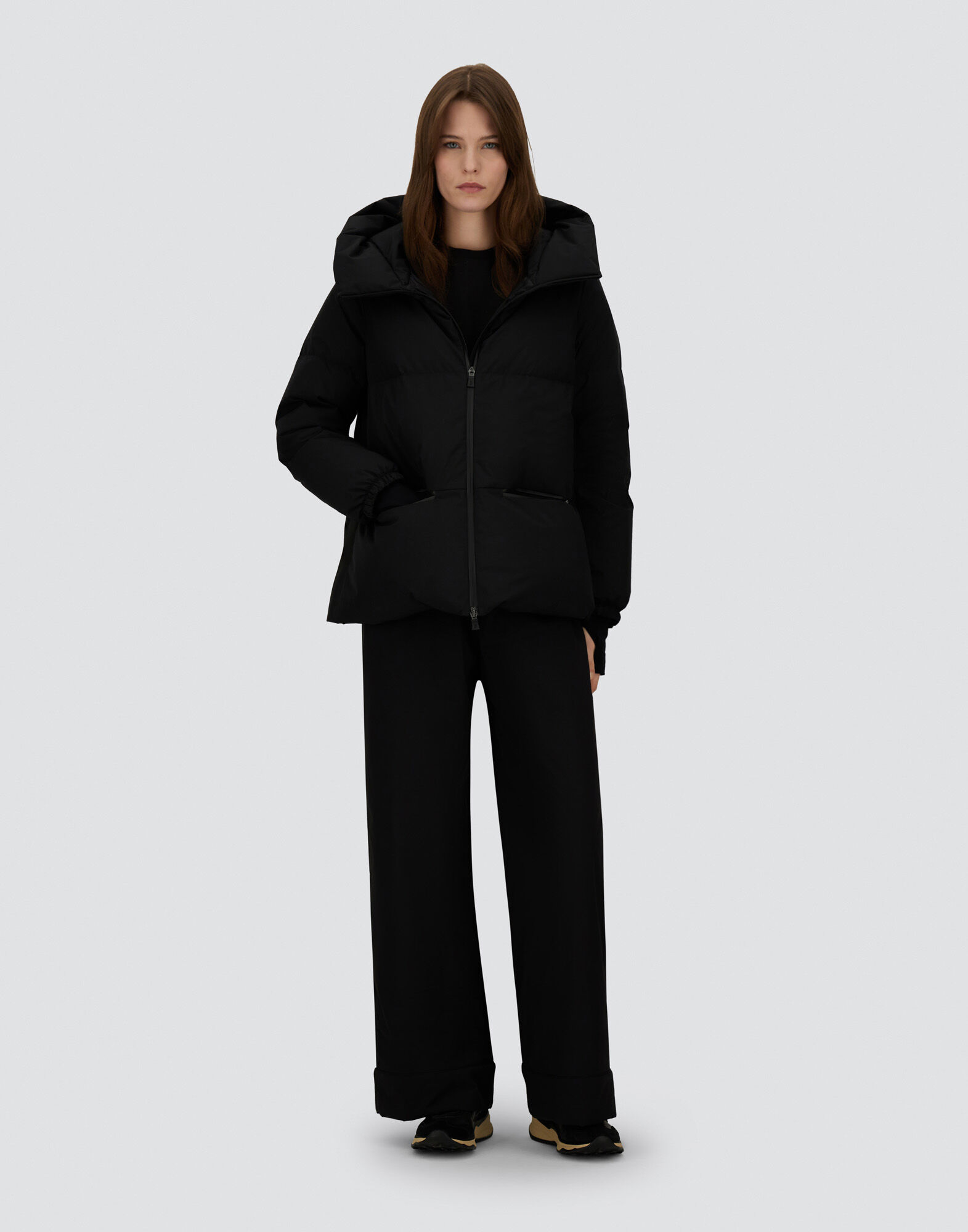 2-LAYER WINDSTOPPER JACKET in Black for Women | Herno®