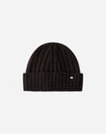 Herno BEANIE IN PURE CASHMERE Dark Chocolate BER00055D710408800