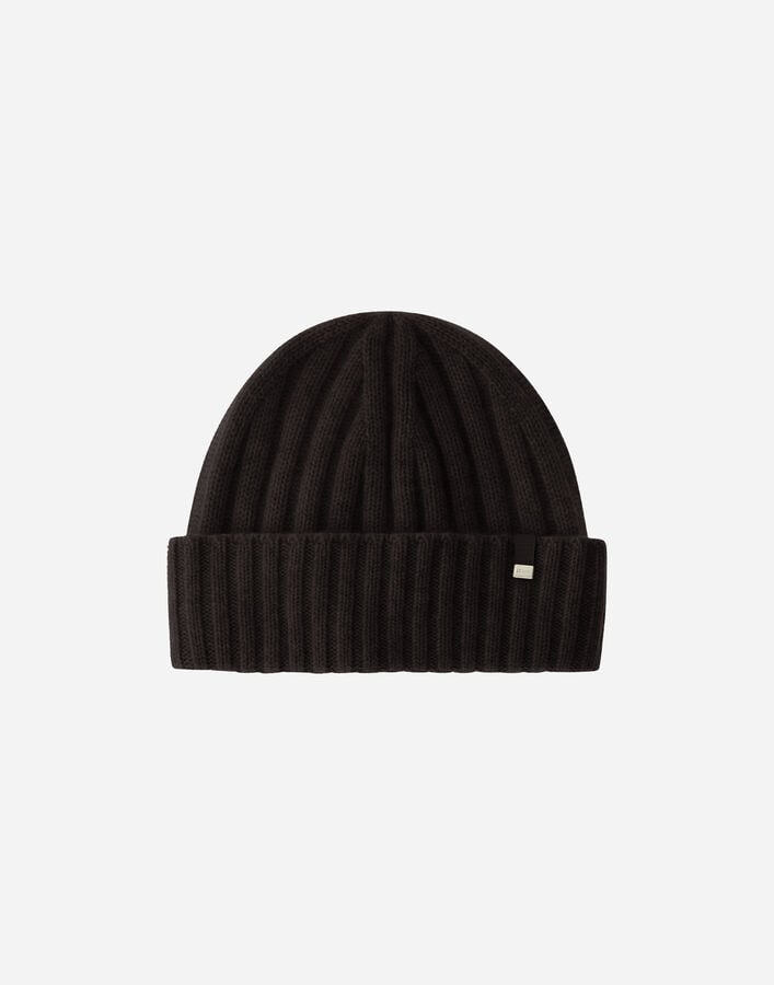 BEANIE IN PURE CASHMERE Herno Herno BEANIE IN PURE CASHMERE Dark Chocolate BER00055D710408800