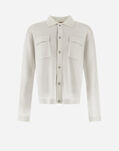 Herno RESORT SHIRT IN ETERNITY CASHMERE Natural MC00031UR710011100