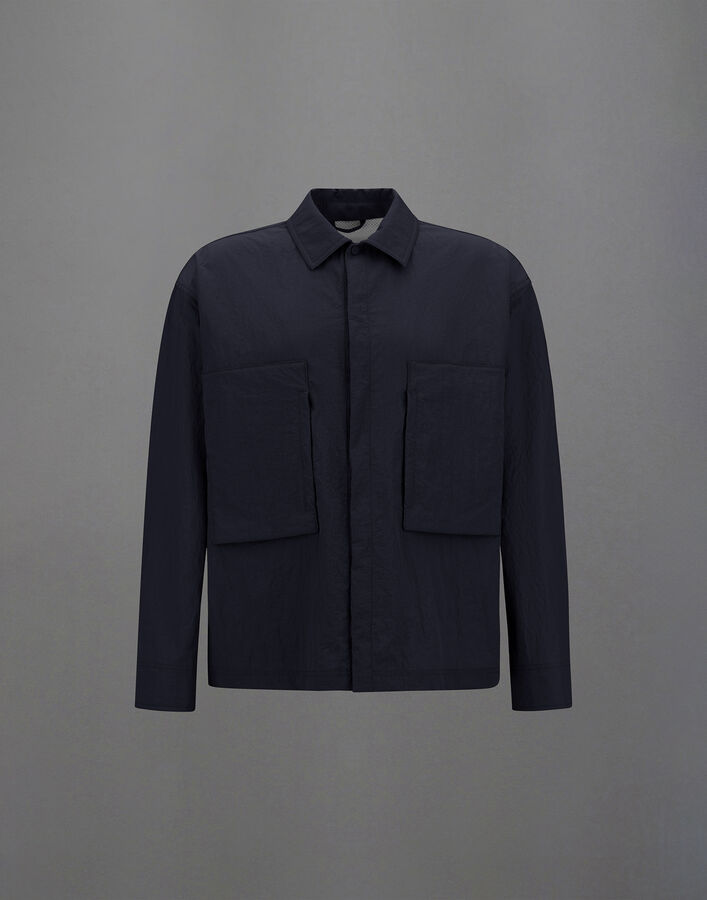 Herno CHAQUETA CAMISERA LAMINAR DE TECH-CRINKLE Azul CM00009UL128279201