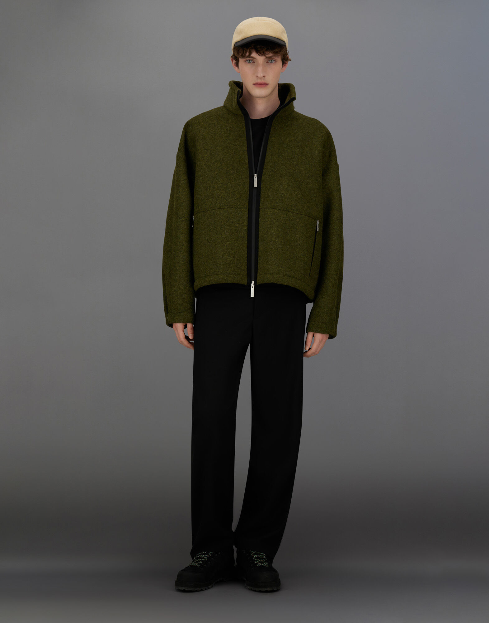 ラミナー テクニカルウール ジャケット ミリタリー | Herno® (ヘルノ)