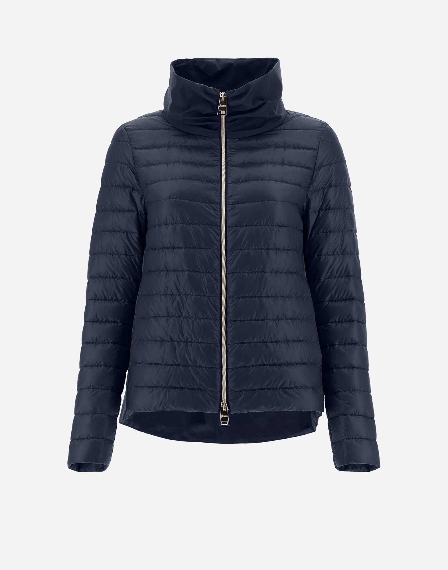 【HERNO】ヘルノ NEW TECHNO TAFFETA ニューテクノ タフタパーカ レディース ニュー テクノタフタ コート ブルー | Herno® (ヘルノ)