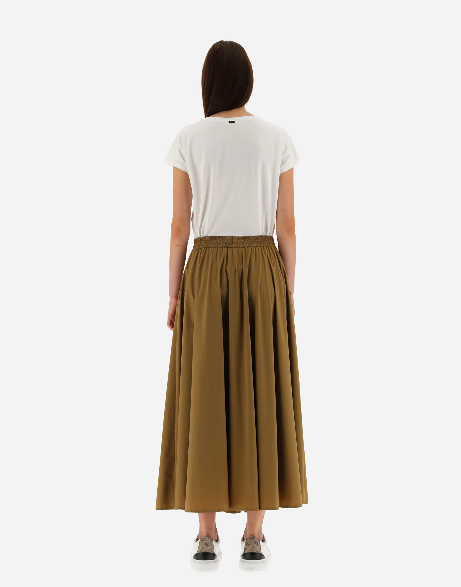 レディース LIGHT NYLON STRETCH スカート コッパー | Herno