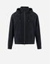 Herno RESORT BOMBER JACKET IN CASHMERE SILK Navy Blue GI00044UR380879200
