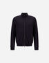 Herno ECOAGE HIGH-COLLAR BOMBER JACKET Blu Navy GI000414U12456Z9200