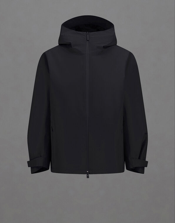 Herno SHORT LAMINAR PARKA IN 3L GORE-TEX&reg; Black GC00103DL111279300