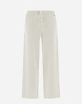 Herno TROUSERS IN ETERNITY WOOL White PT000069D701021050