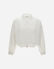 Herno CARDIGAN IN MATT VISCOSE AND NEW TECHNO TAFFETA Cream MC000168D760601010
