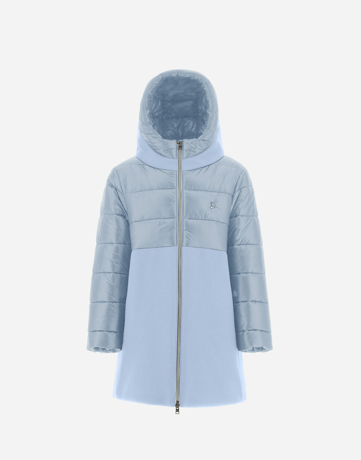 Herno Kids'  Parka In Ecowool And Nylon Ultralight - Unisex Girls Light Blue 10a In ライトブルー