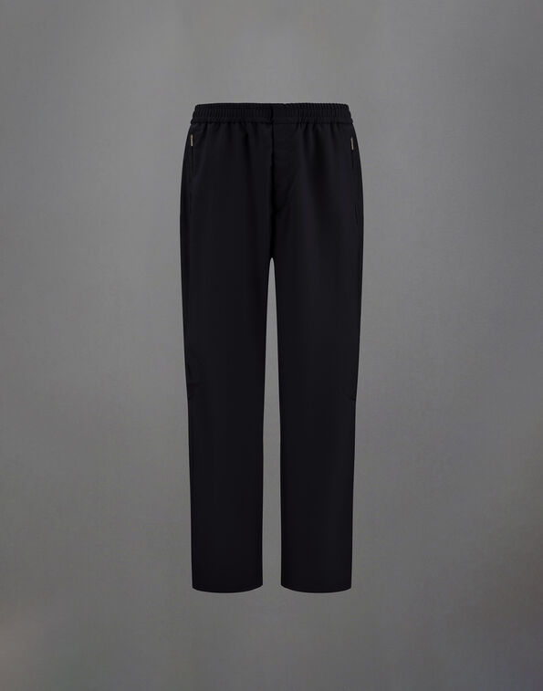 Herno LAMINAR TROUSERS IN WOOL TOUCH Black PT00070UL128479300