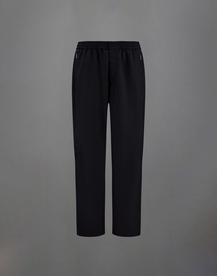 Herno LAMINAR TROUSERS IN WOOL TOUCH Black PT00070UL128479300