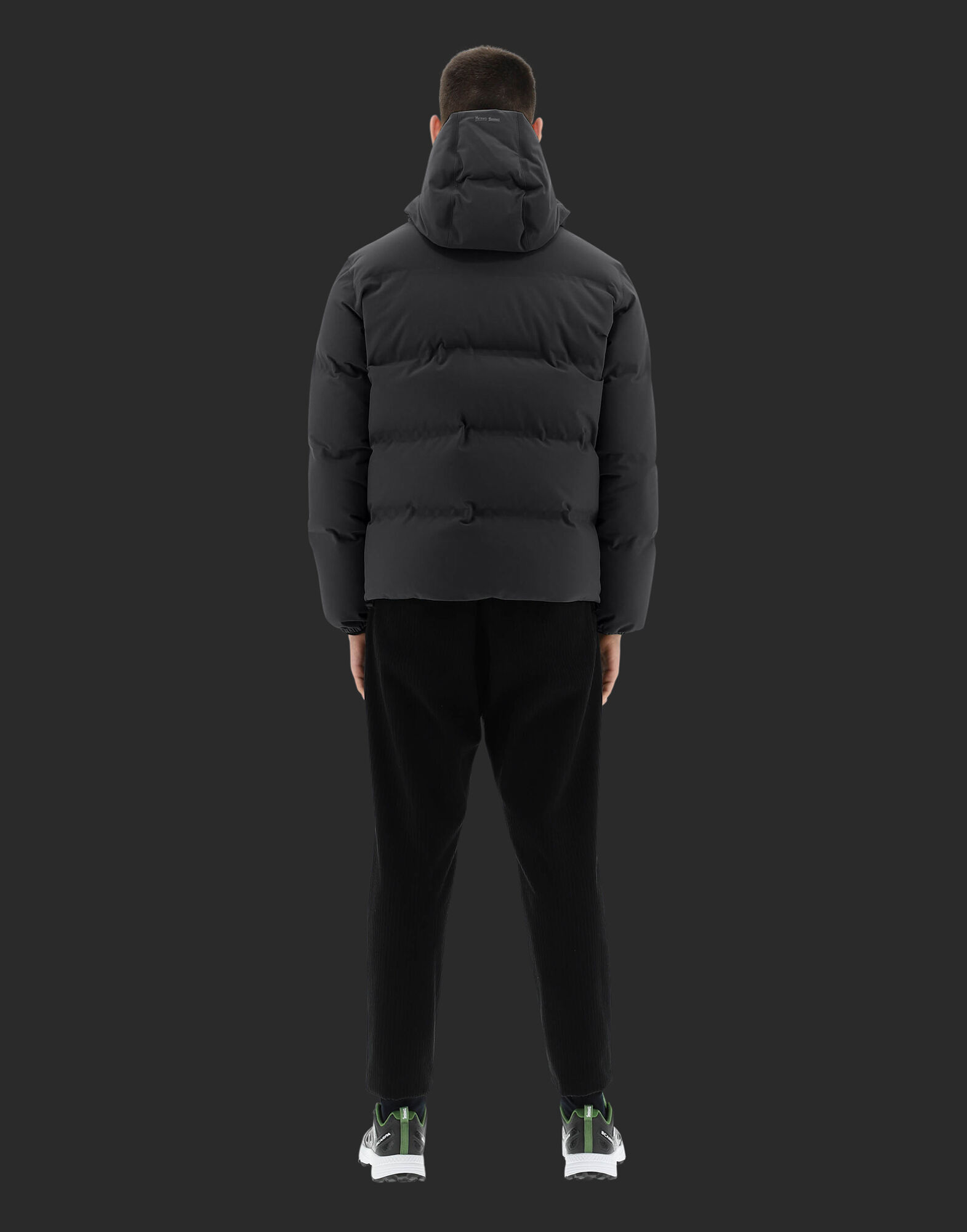 LAMINAR NEW IMPACT BOMBER in Badger grey for Men Herno