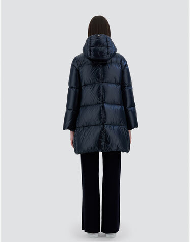 レディース ウルトラライトナイロン＆モノグラム Aシェイプ ネイビー  