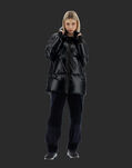 Herno LAMINAR BOMBER JACKET IN ICE CUBE Black PI00305DL128059300