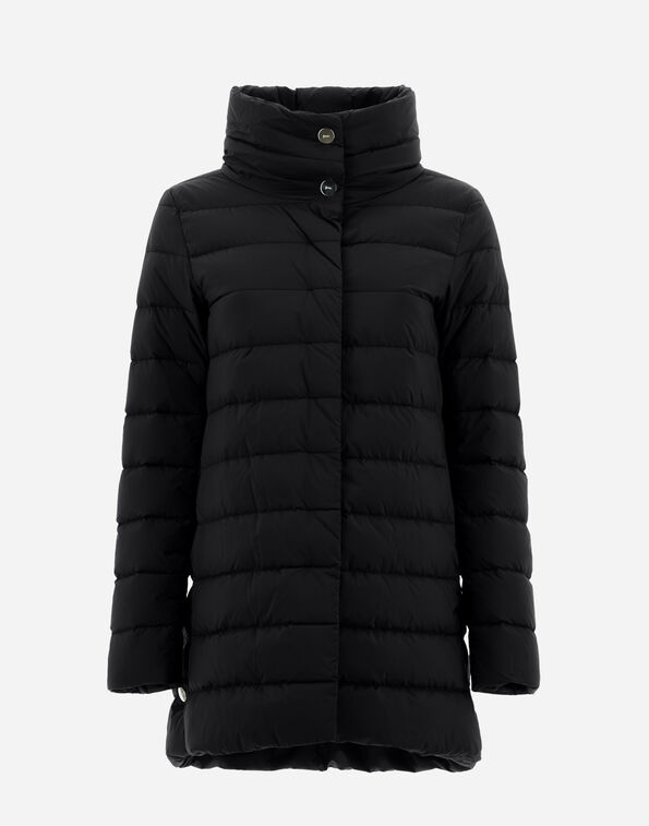 NUAGE A-LINE JACKET in Black for Women | Herno®