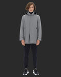 Herno MORAY 3LAYER CARCOAT Light Grey IM048UL332949406
