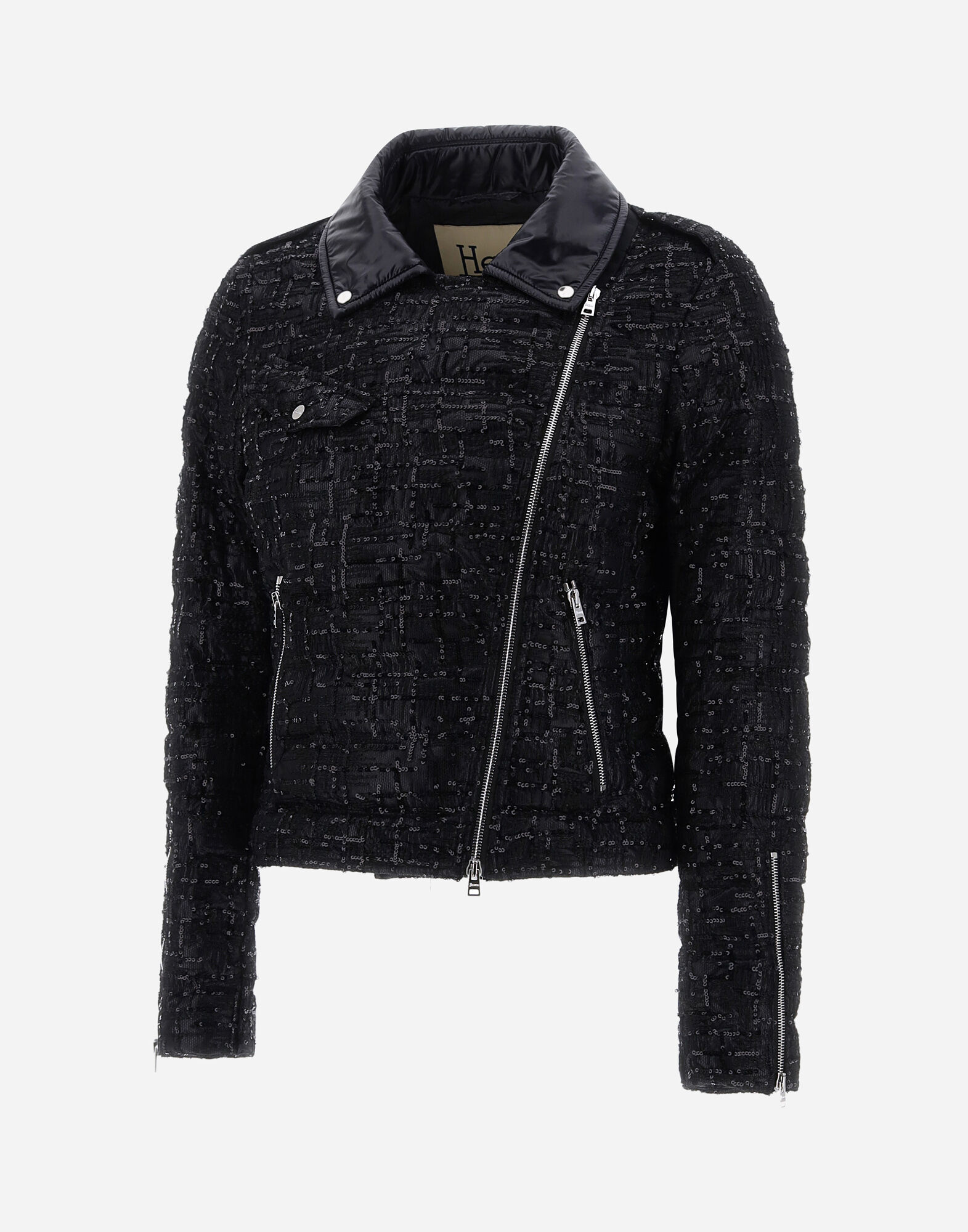 Herno sparkle quilted coat discount
