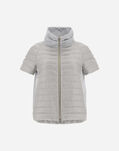 Herno NYLON ULTRALIGHT JACKET WITH TECHNO TAFFETA BACK Light Grey PI001431D120179408