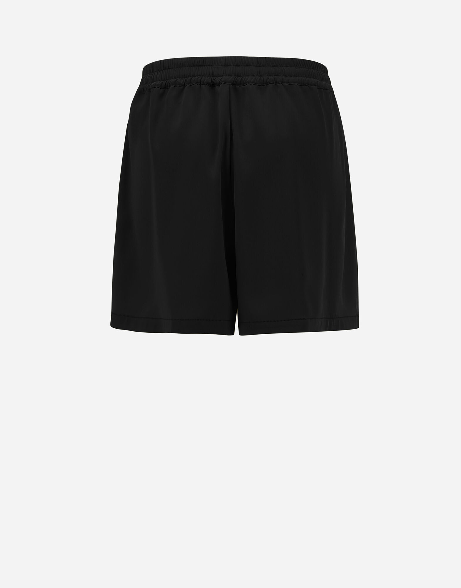 SHORT EN CASUAL SATIN en Noir pour femme Herno