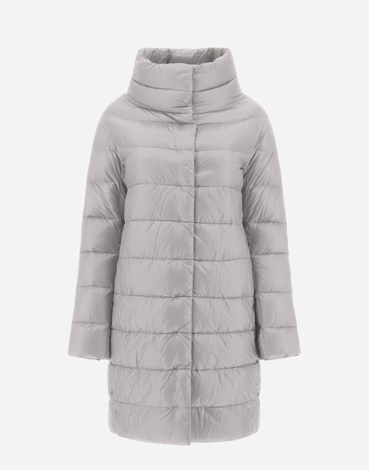 Herno Dora Ultralight Down Jacket In Grey Pearl