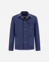 Herno SOFT RECYCLED WOOL FIELD JACKET Navy Blue FI000138U33475R9250