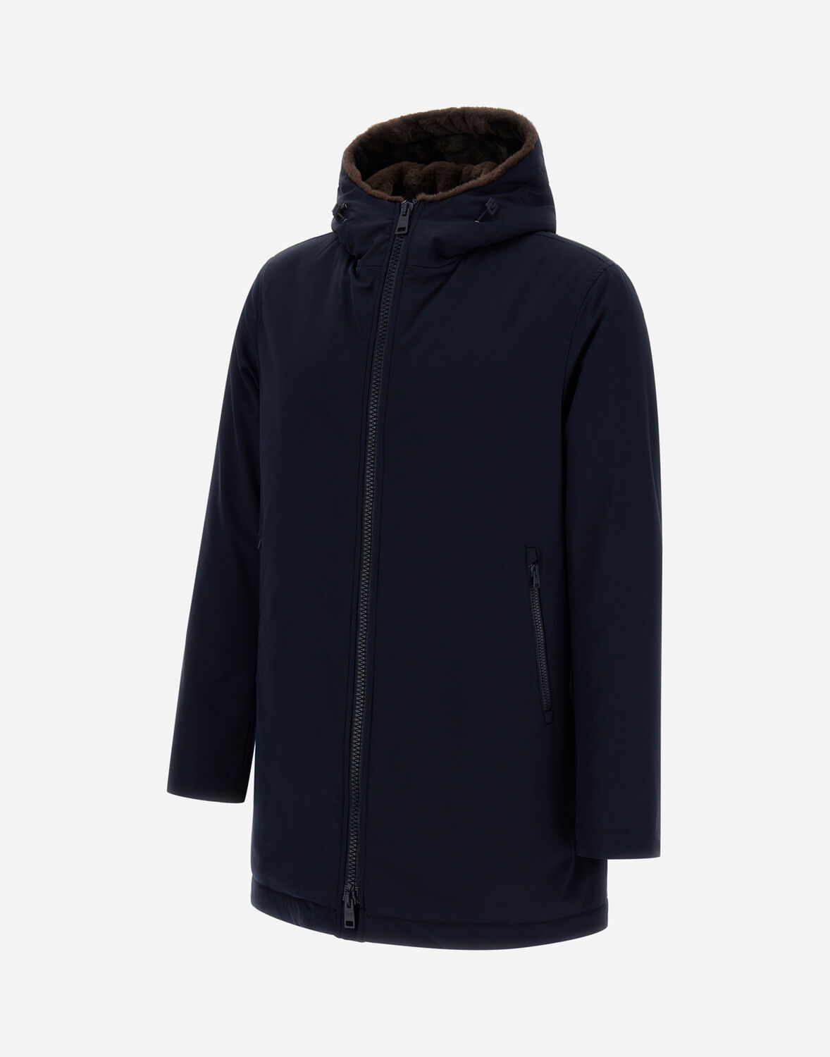 Herno キーストーンパーカ In Blue/brown
