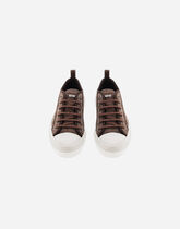 TURNSCHUHE AUS MONOGRAM in Dunkles Taupebraun für Herren | Herno®