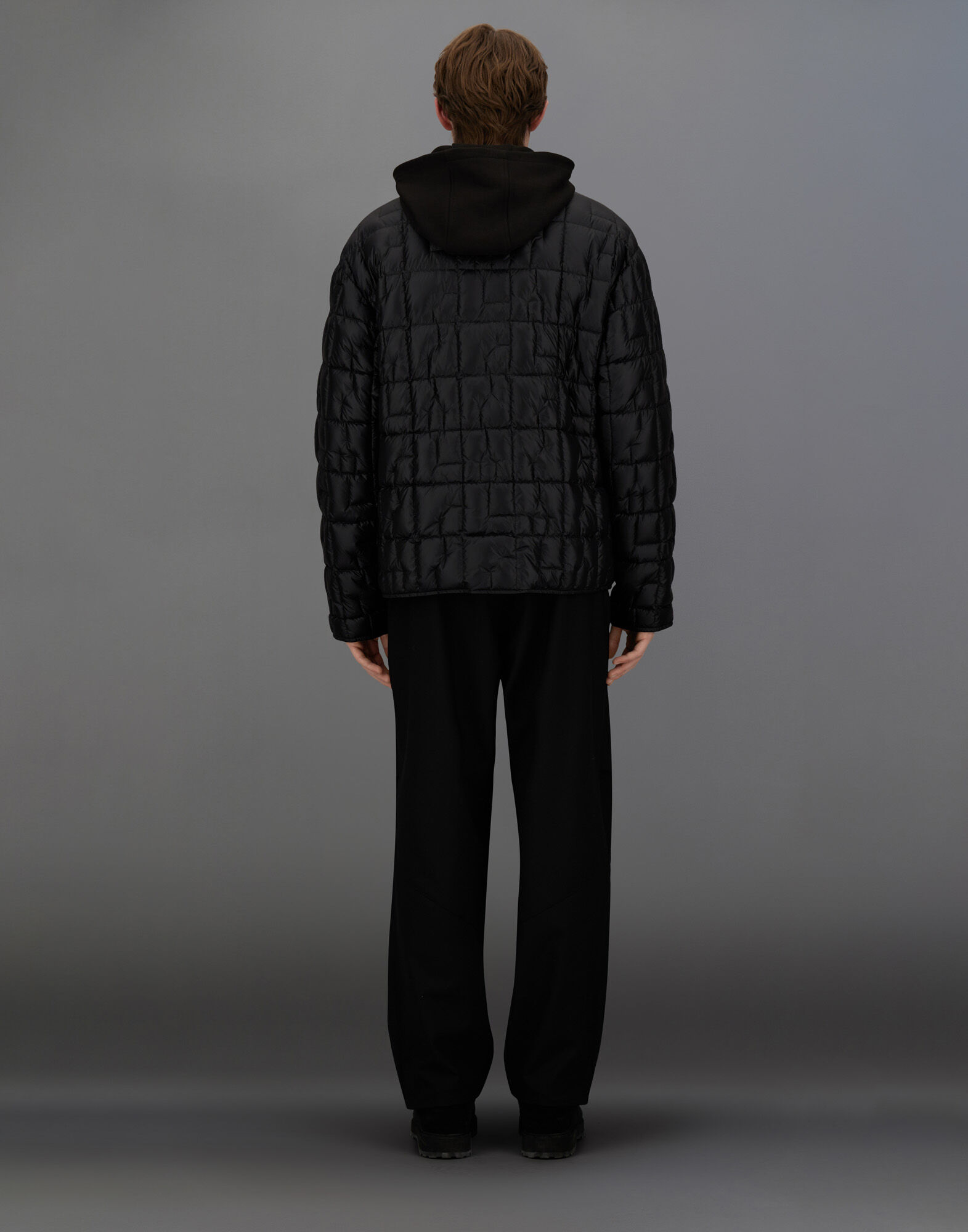 Herno Laminar ブラック MA-1ジャケット春物 Herno Laminar ブラック