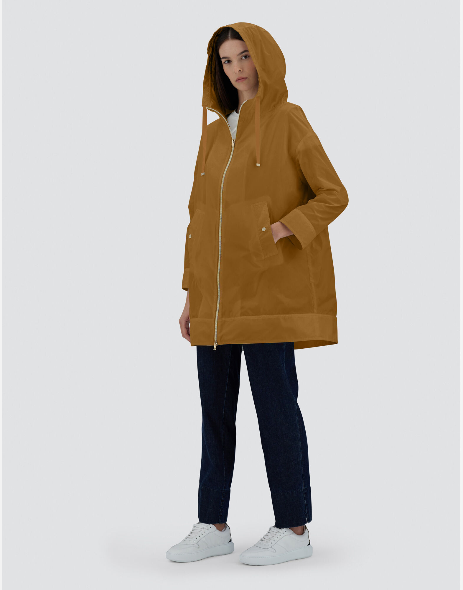 NEW TECHNO TAFFETA' PARKA in Sand for Women | Herno®