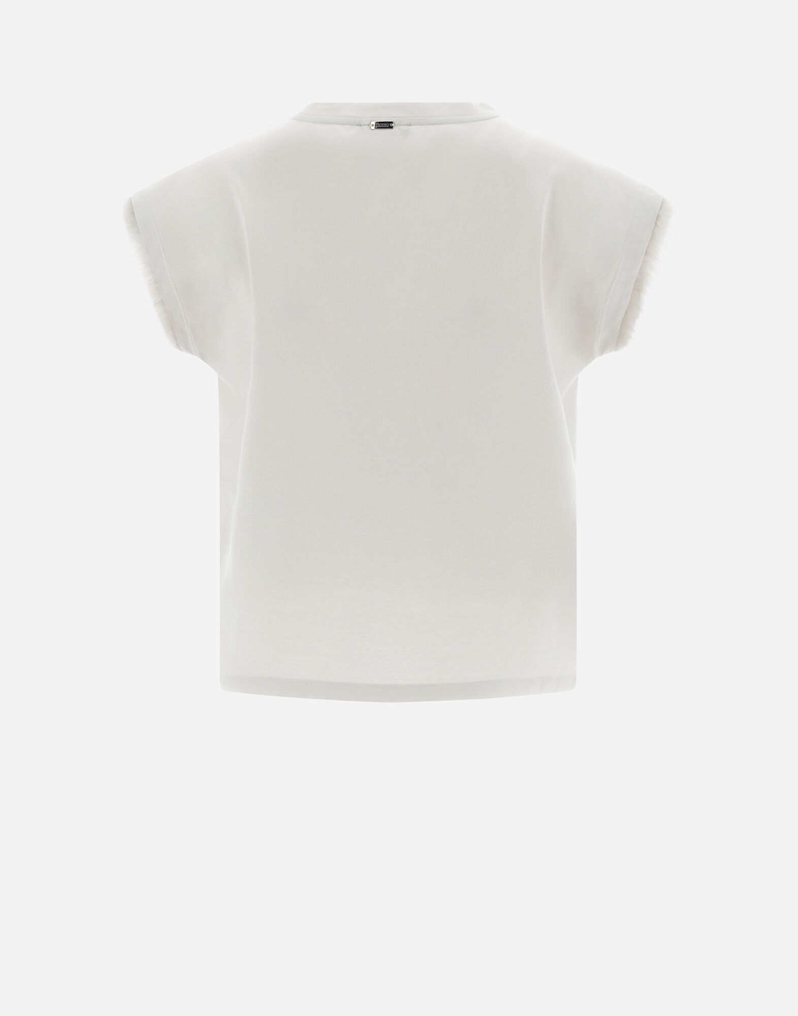 T shirt con best sale piume sulle maniche