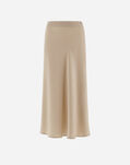 Herno RESORT SKIRT IN ENVERS SATIN Chantilly GN00011DR127271985