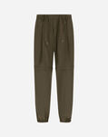 Herno TROUSERS IN ULTRALIGHT CREASE Light Military PT000113U12494Z7730