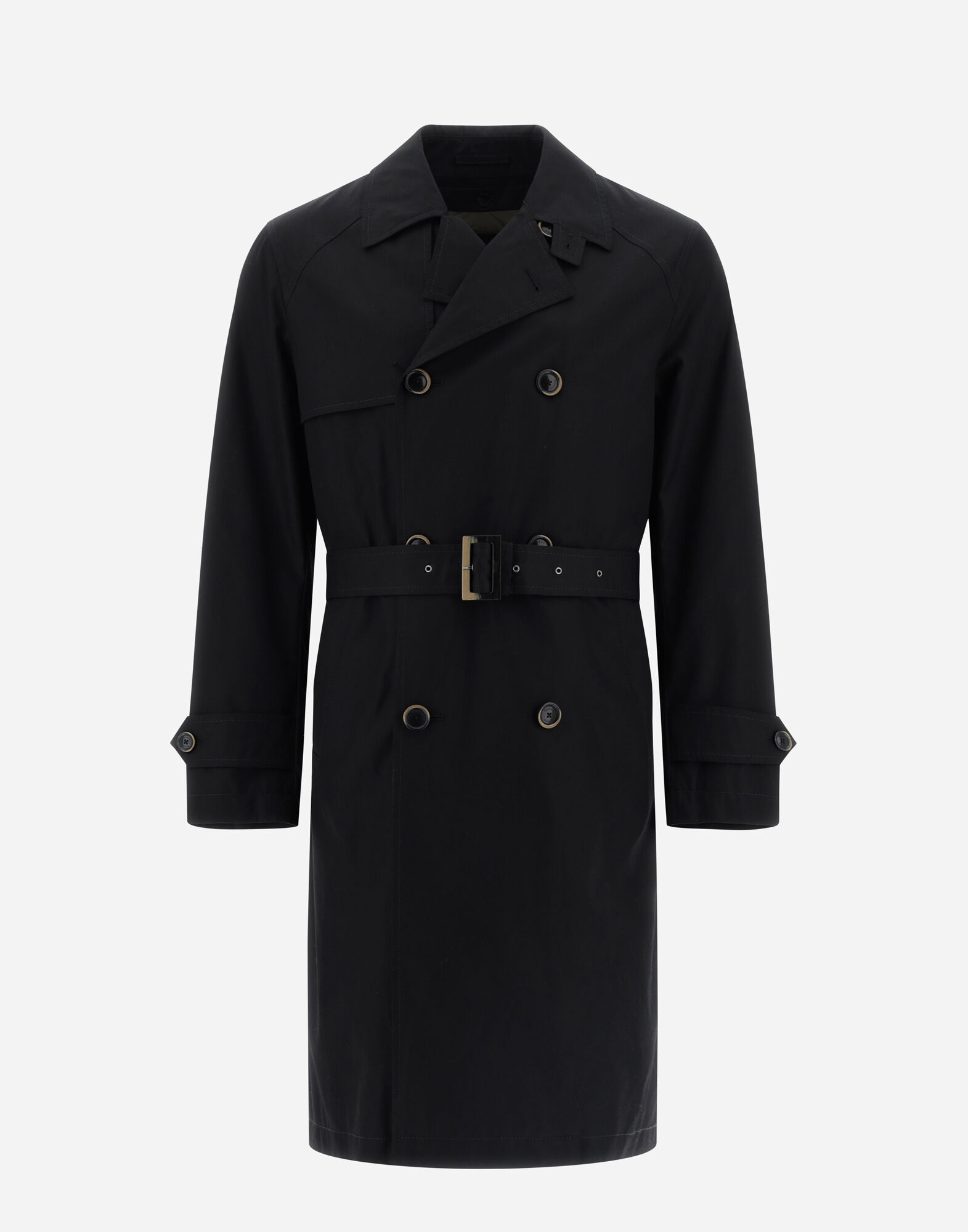 Burberry black trench coat mens discount