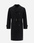 Herno TRENCH COAT IN DELON AND NYLON ULTRALIGHT Black IM000320U132189300