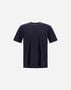 Herno RESORT T-SHIRT IN COTTON SILK JERSEY Navy Blue JG00050UR521129200